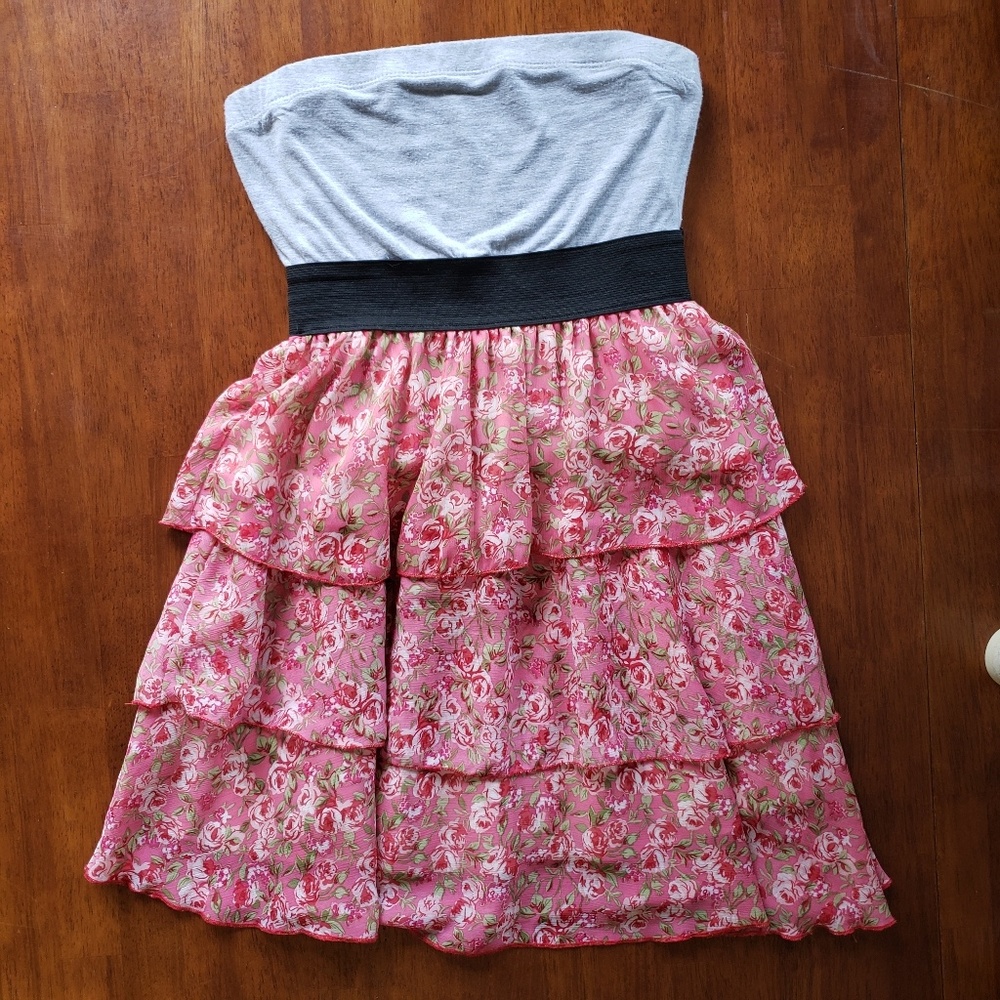 Flirty Strapless Sundress